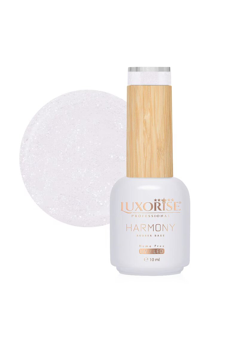 Luxorise Rubber Base Hema Free Harmony - Silver Bliss 10ml