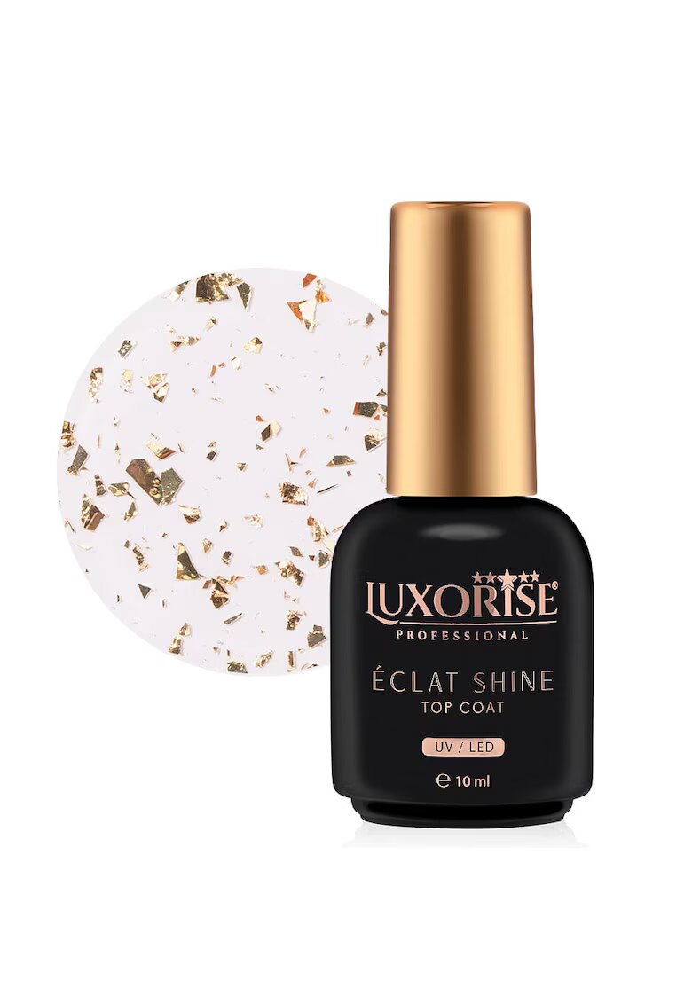 Luxorise Top Coat - Eclat Shine - Gold 10ml