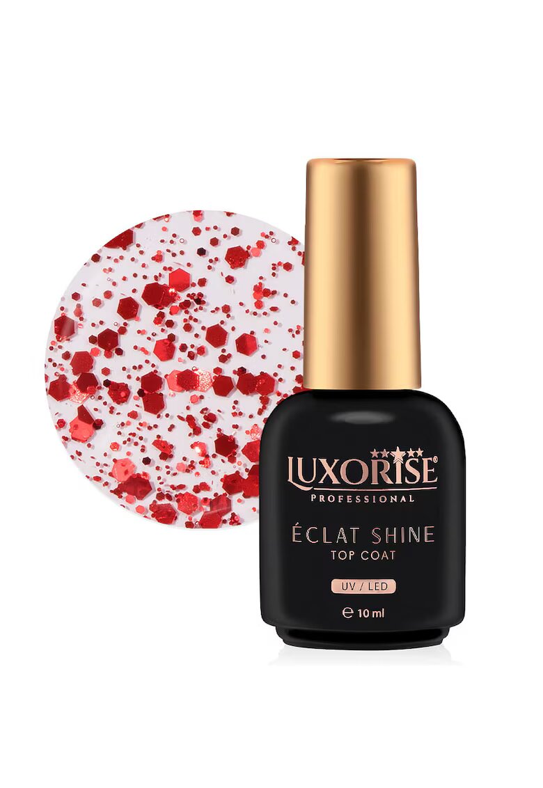 Luxorise Top Coat - Eclat Shine - Ruby 10ml