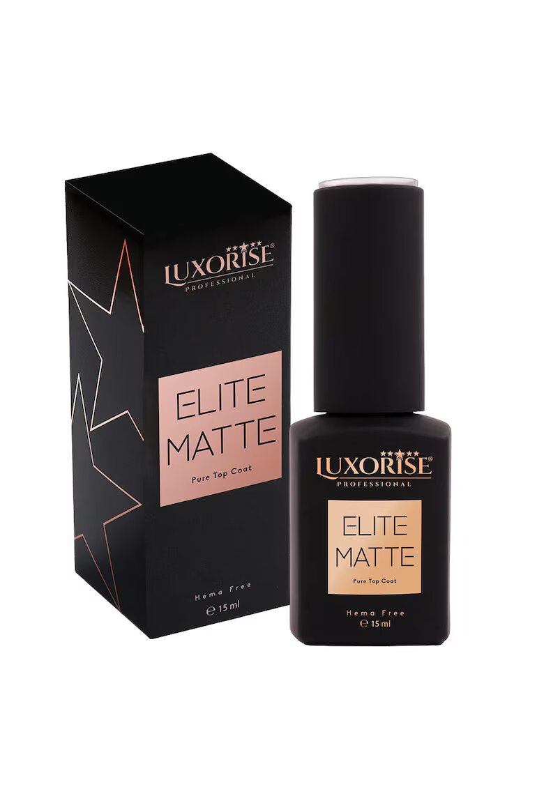 Luxorise Top Coat Mat Hema Free ELITE MATTE - 15ml