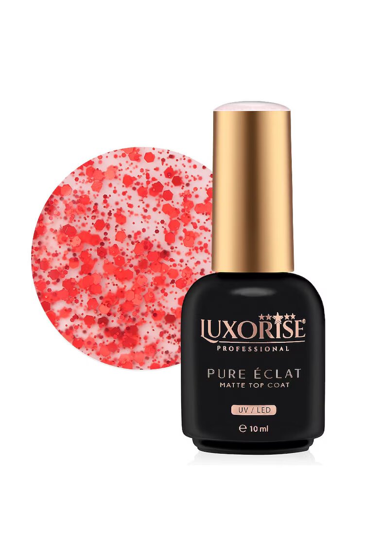 Luxorise Top Coat - Pure Eclat Matte - Ruby 10ml