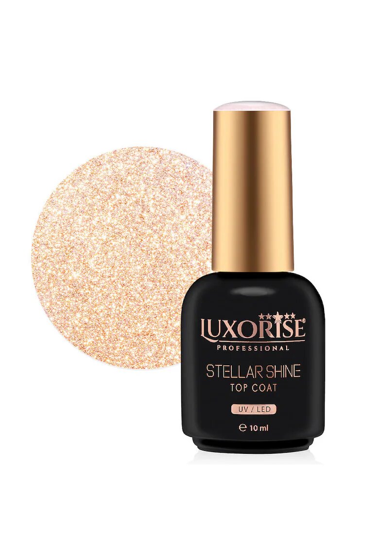 Luxorise Top Coat - STELLAR SHINE Cosmic Crown 10ml