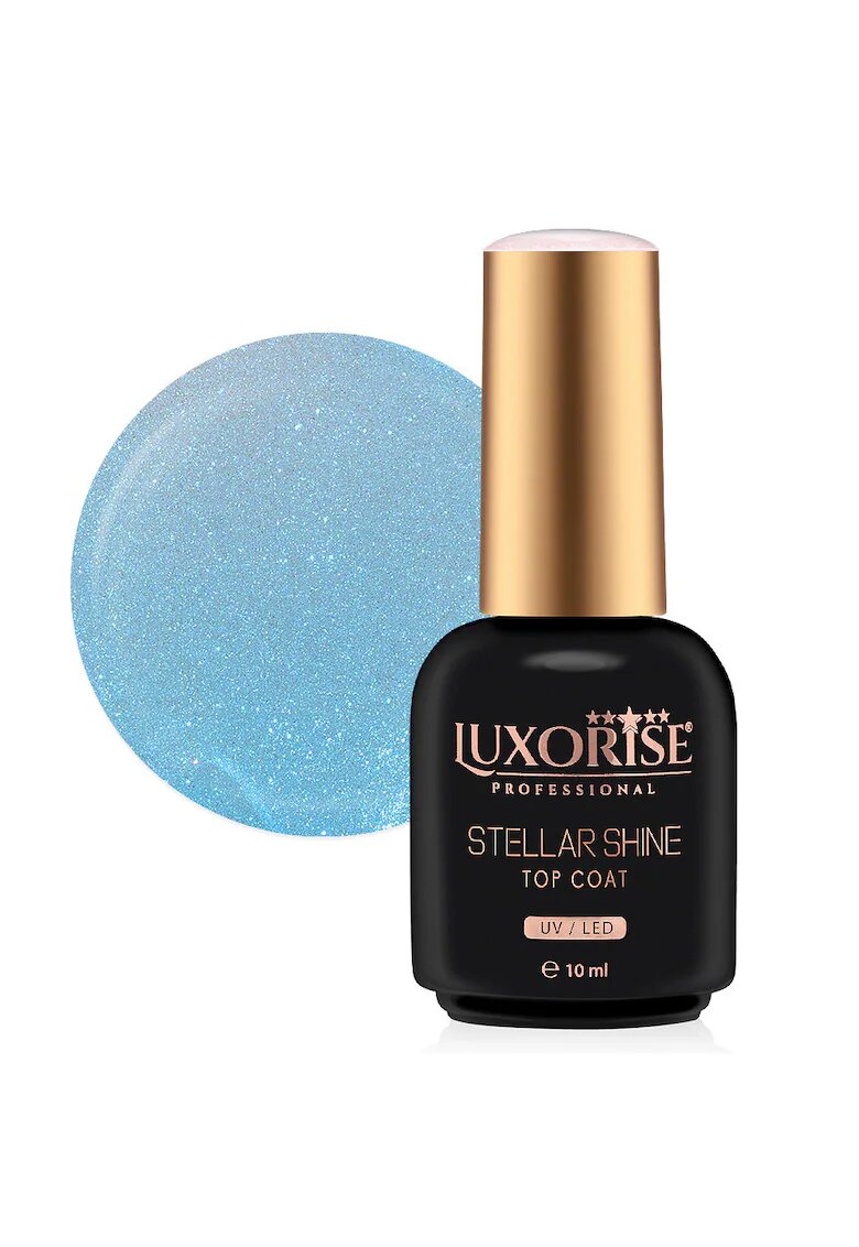Luxorise Top Coat - STELLAR SHINE Starlit Sapphire 10ml