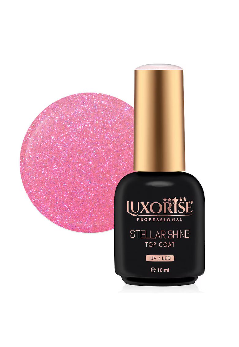 Luxorise Top Coat - STELLAR SHINE Supernova Scarlet 10ml