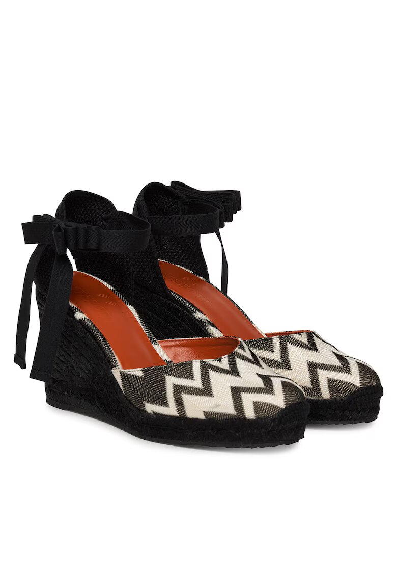 M Missoni Mocasini dama - espadrile - negru - tesatura