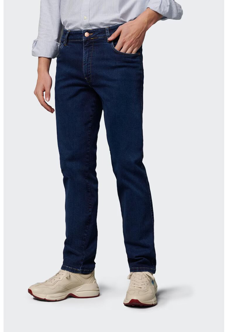 M5 by Meyer Pantaloni barbati M - 5 by Meyer Regular 6256/17 albastru