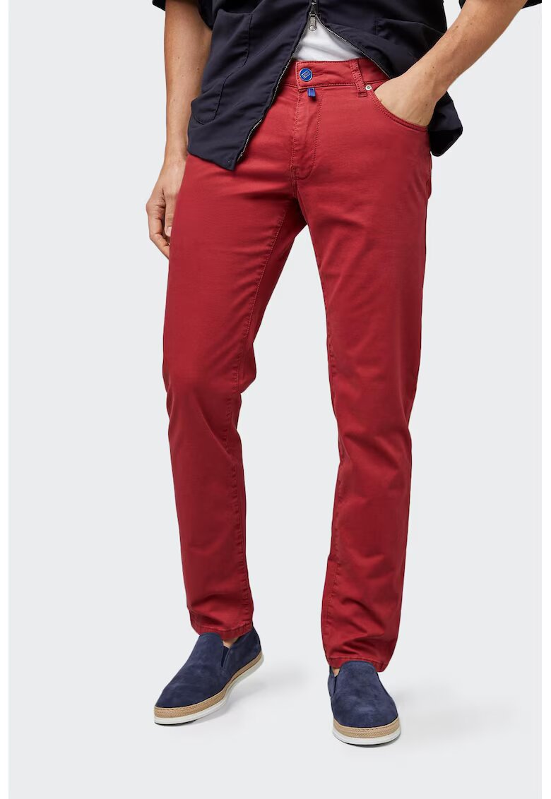 M5 by Meyer Pantaloni barbati Meyer Slim 6172/55 rosu