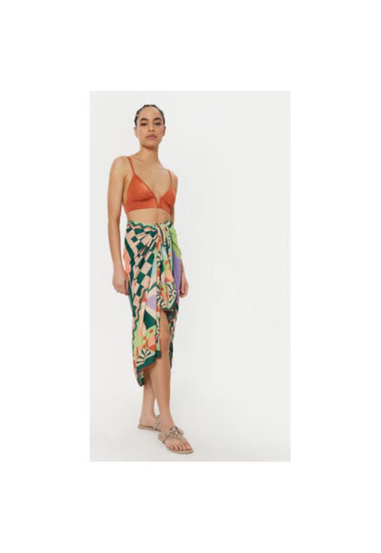 Maaji Pareo dama - 305166791 - Viscoza - One Size INTL - Verde