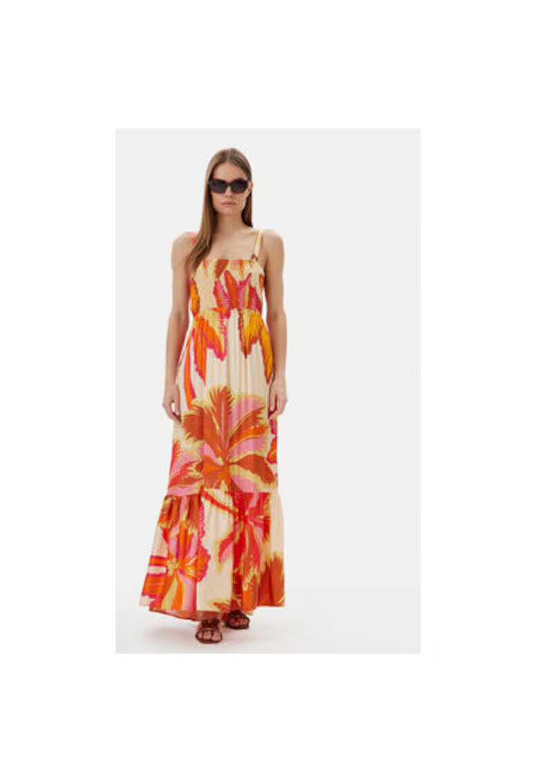 Maaji Rochie de vara dama PT2707CLD001 - Viscoza - Portocaliu - Portocaliu