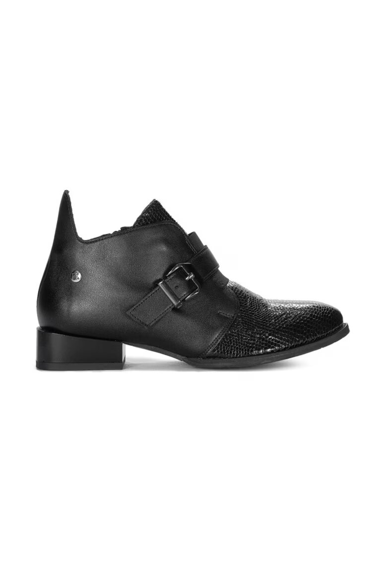 Maciejka Botine 06692-01/00-8 Negru - Piele lacuita