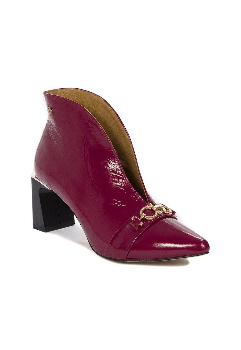 Maciejka Botine dama - 759015 - Piele lacuita - Violet