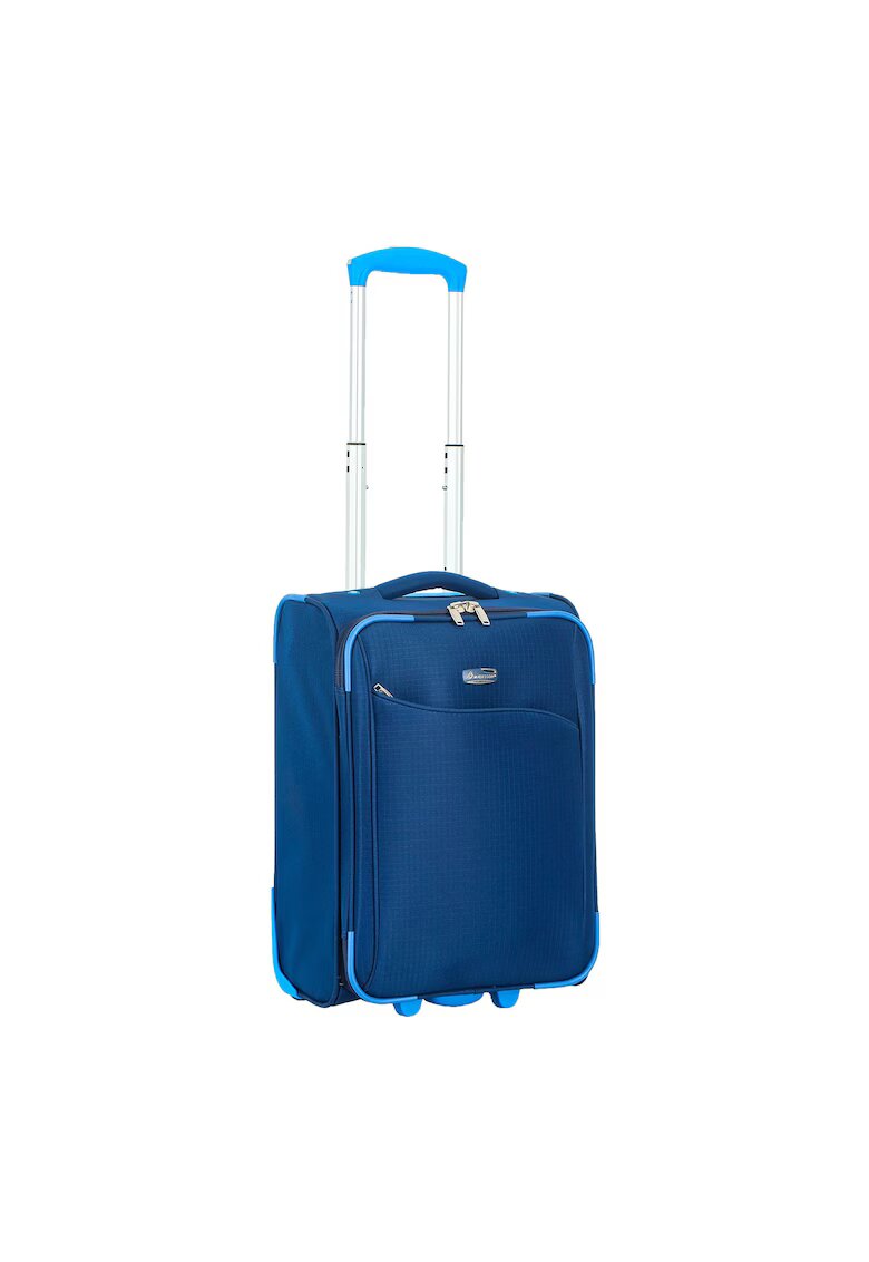 Madisson Troler de cabina SW233 - 52x34.5x20 cm - bagaj de mana - poliester - 2 roti - bleumarin