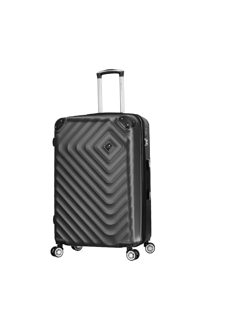 Madisson Troler mare extensibil SW44103 - ABS - cifru - 4 roti duble - 77 cm - antracit