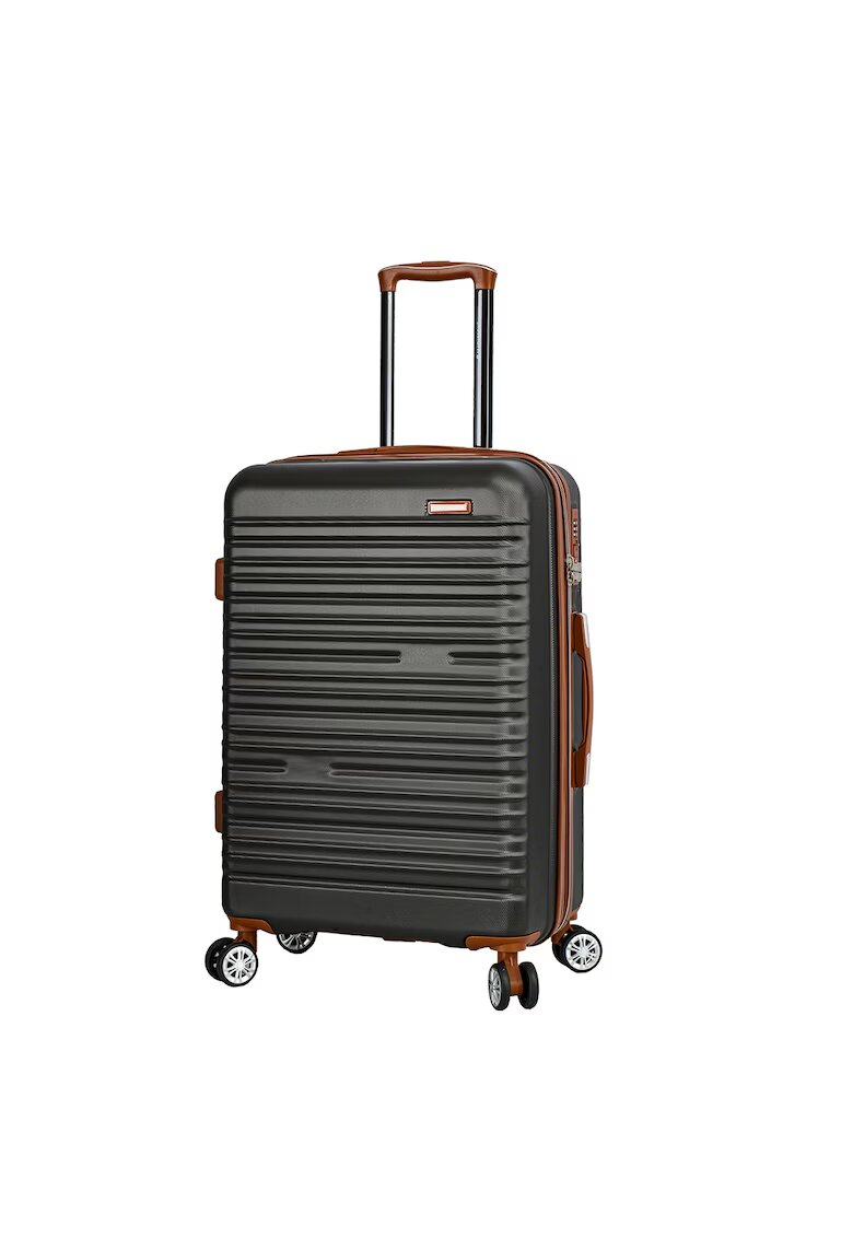 Madisson Troler mediu extensibil SW33803 - ABS - cifru - 4 roti duble - 67 cm - antracit