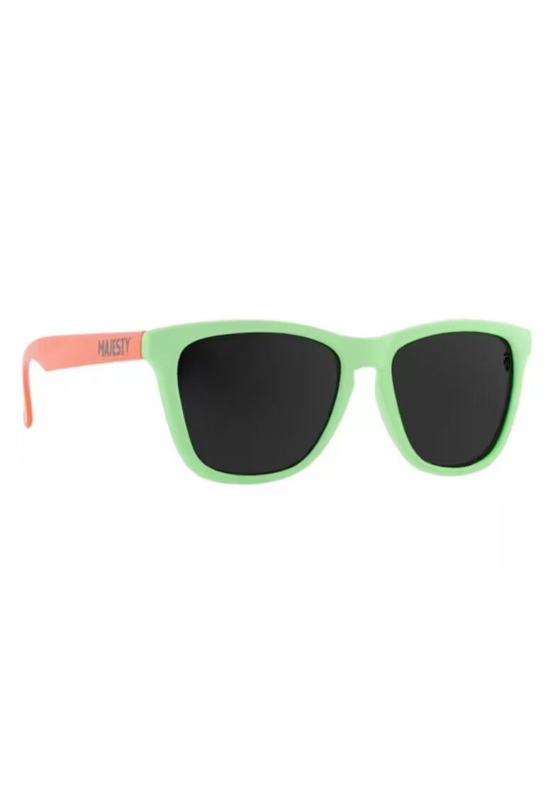 Majesty Ochelari de soare M+ print logo Verde / Roz