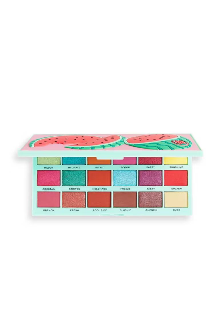 Makeup Revolution Paleta de farduri I Heart - Tasty Watermelon - 22 g
