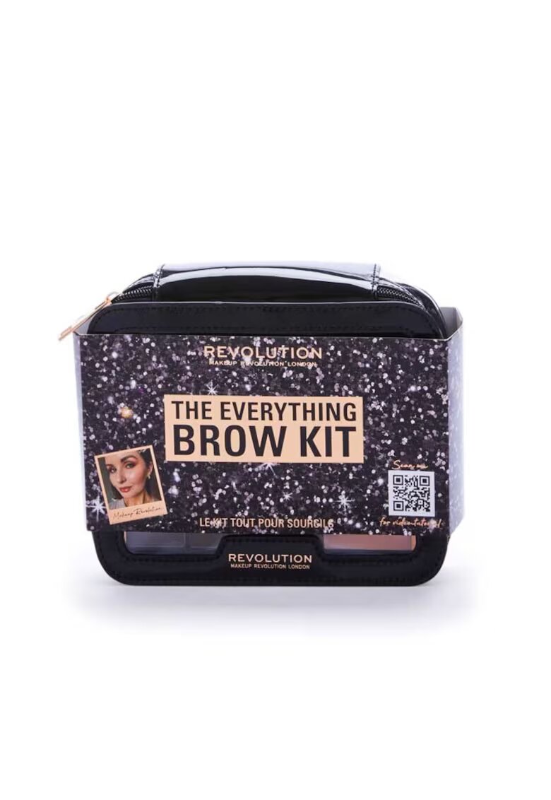Makeup Revolution Set ingrijire sprancene Everything Brow - 8 bucati