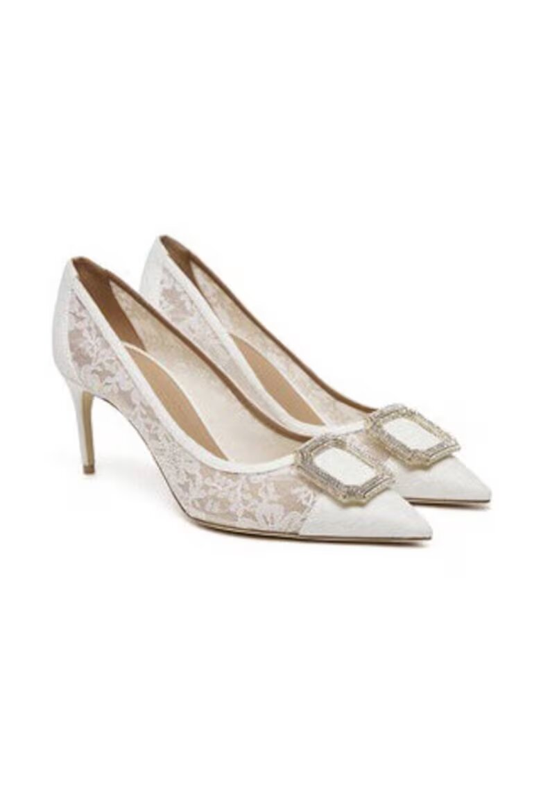 MALONE SOULIERS Pantofi dama Monroe 70-10 - piele naturala - alb -