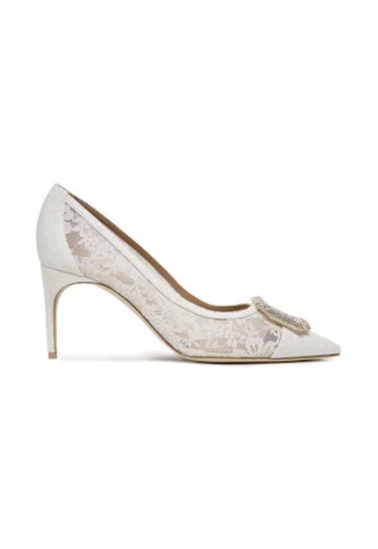 MALONE SOULIERS Pantofi dama Monroe 70-10 - piele naturala - alb - Alb