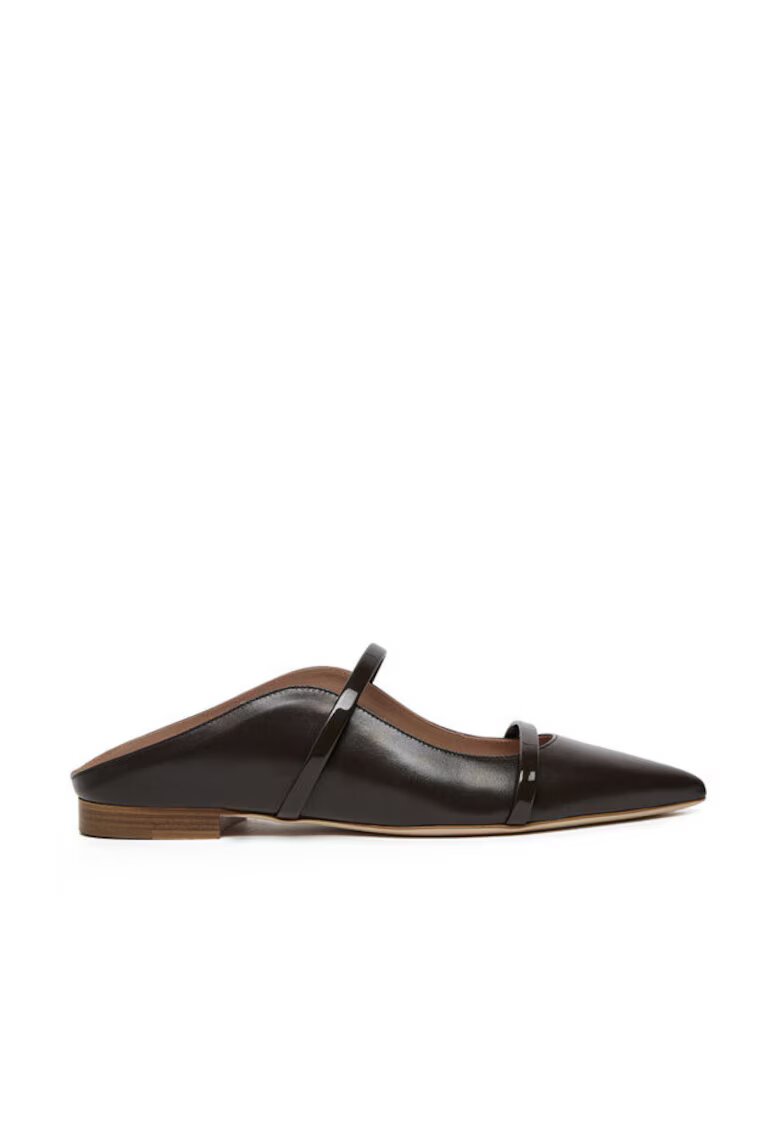 MALONE SOULIERS Papuci dama 305170262 - Piele naturala - Maro - Maro