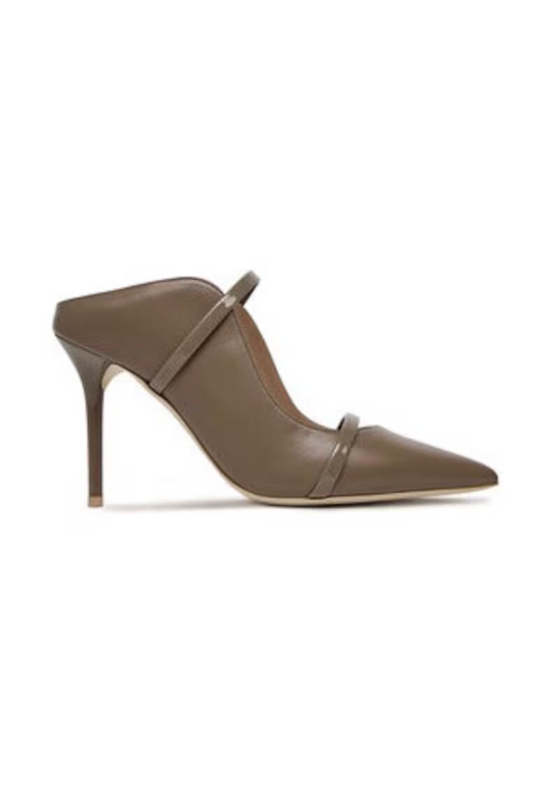 MALONE SOULIERS Papuci dama Piele naturala - Maro - Maro