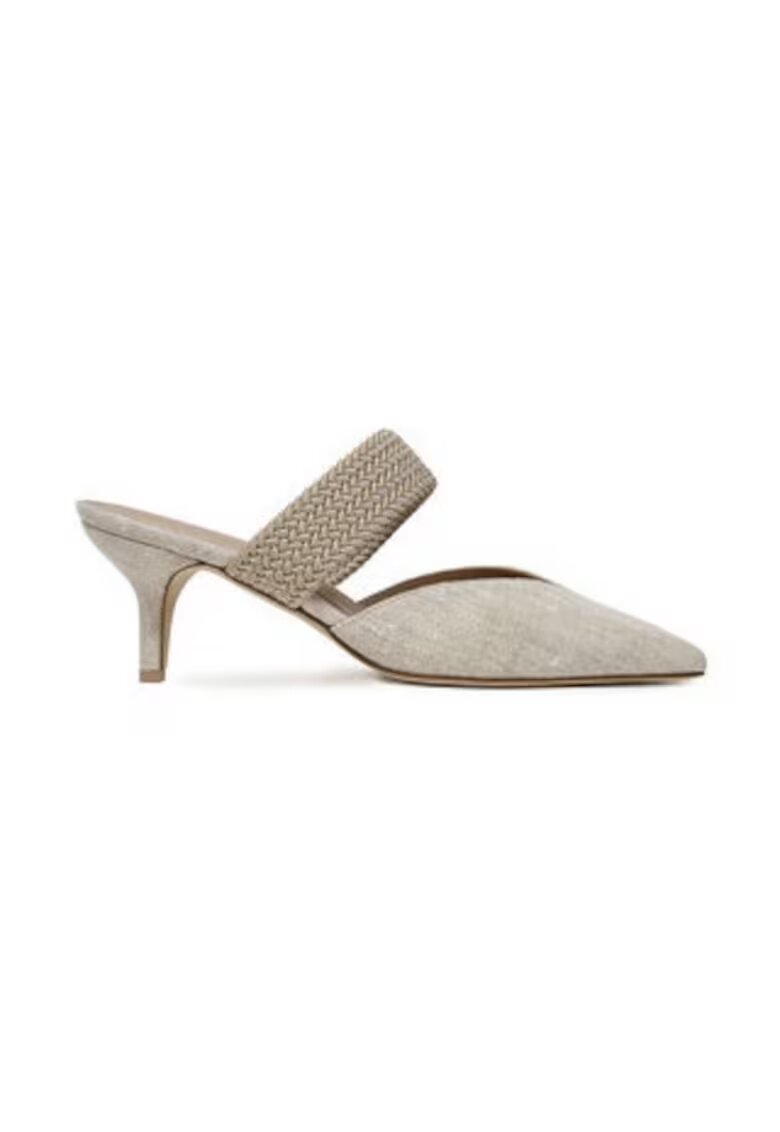 MALONE SOULIERS Papuci dama Textil - Bej - Bej