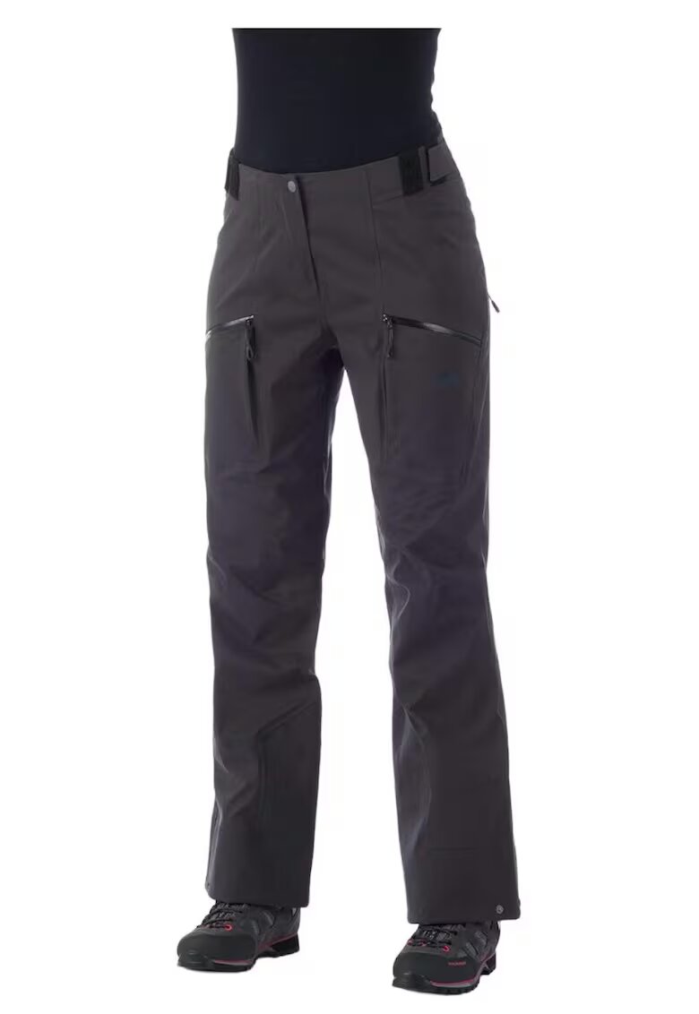 Mammut Pantaloni de schi dama - Poliamida - Rezistent la apa - Ajustare talie - Negru -