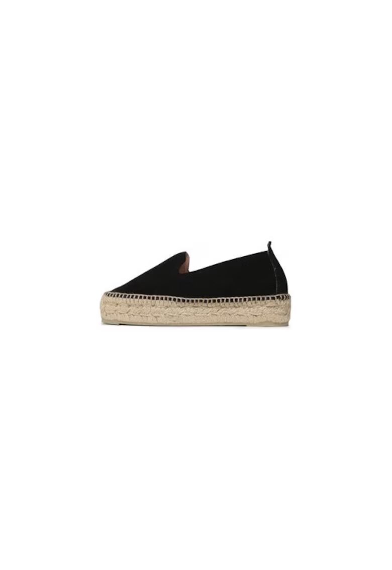 Manebi Espadrile dama 302777471 - Piele naturala - Negru - Negru