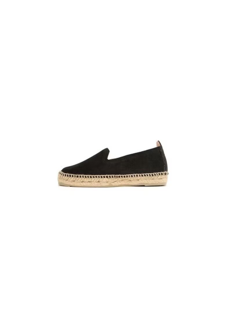 Manebi Espadrile dama 302777853 - Piele naturala - Negru - Negru