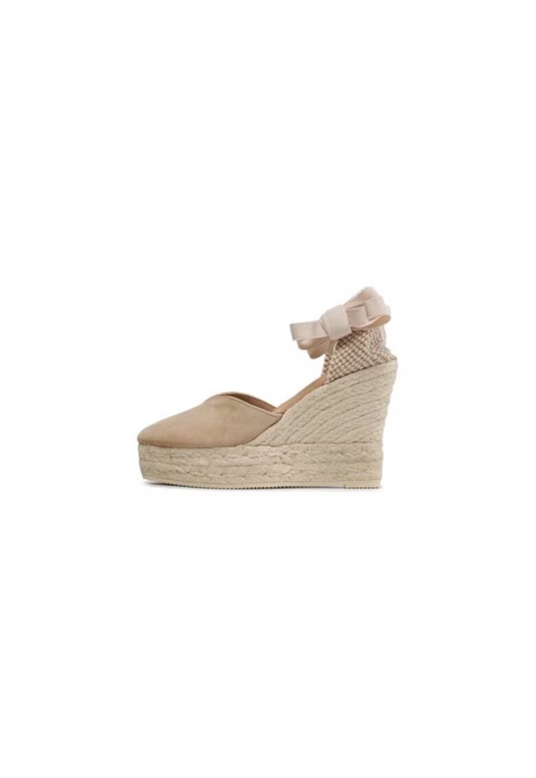 Manebi Espadrile dama 302778584 - Piele naturala - Bej - Bej