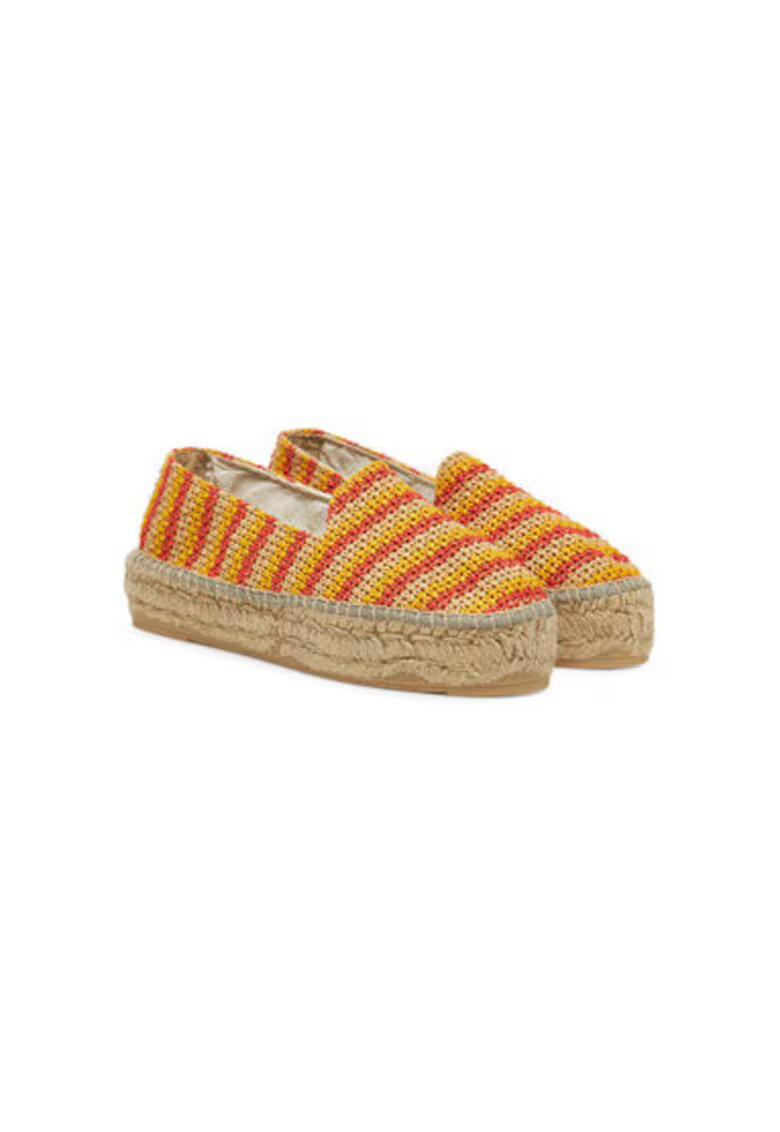 Manebi Espadrile dama H 2.6 D0 - Sintetic - Portocaliu