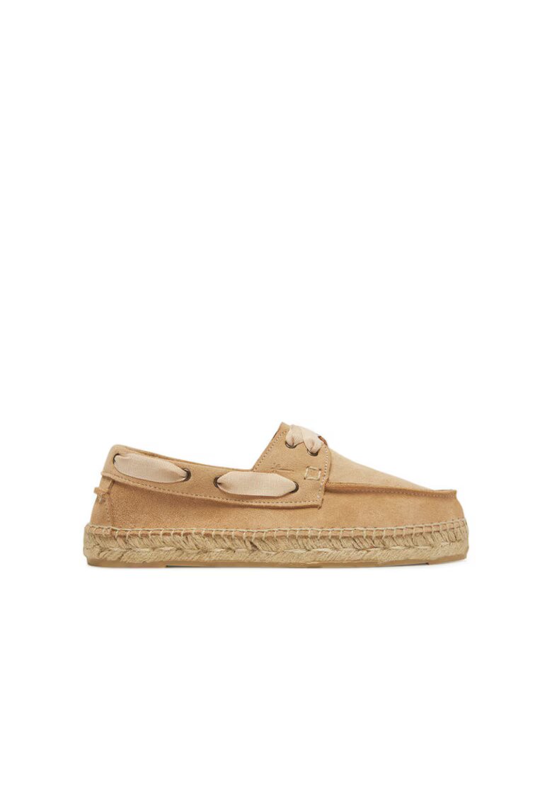 Manebi Espadrile dama K 1.1 KW - Piele naturala - Bej