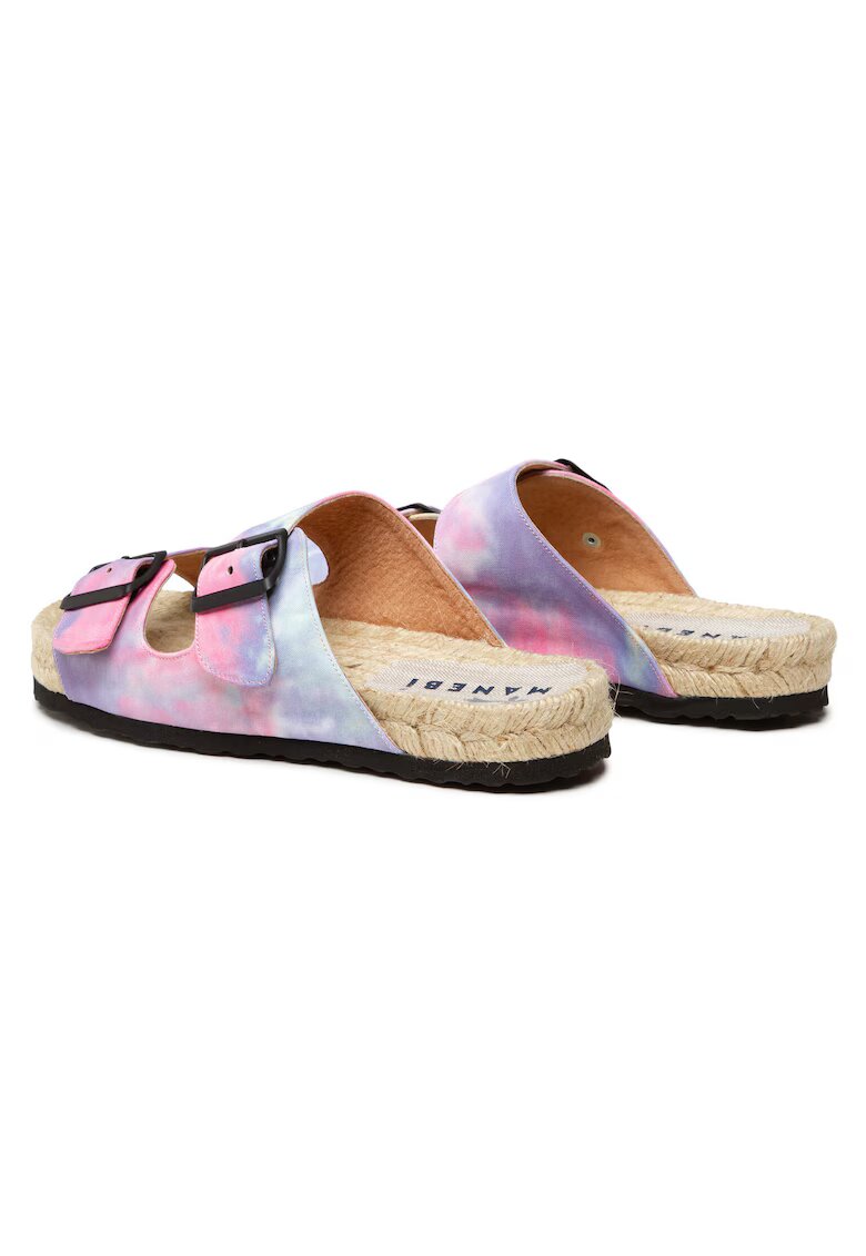Manebi Espadrile dama NORDIC SANDALS T 2.2 R0 - Textil - Mov/Roz