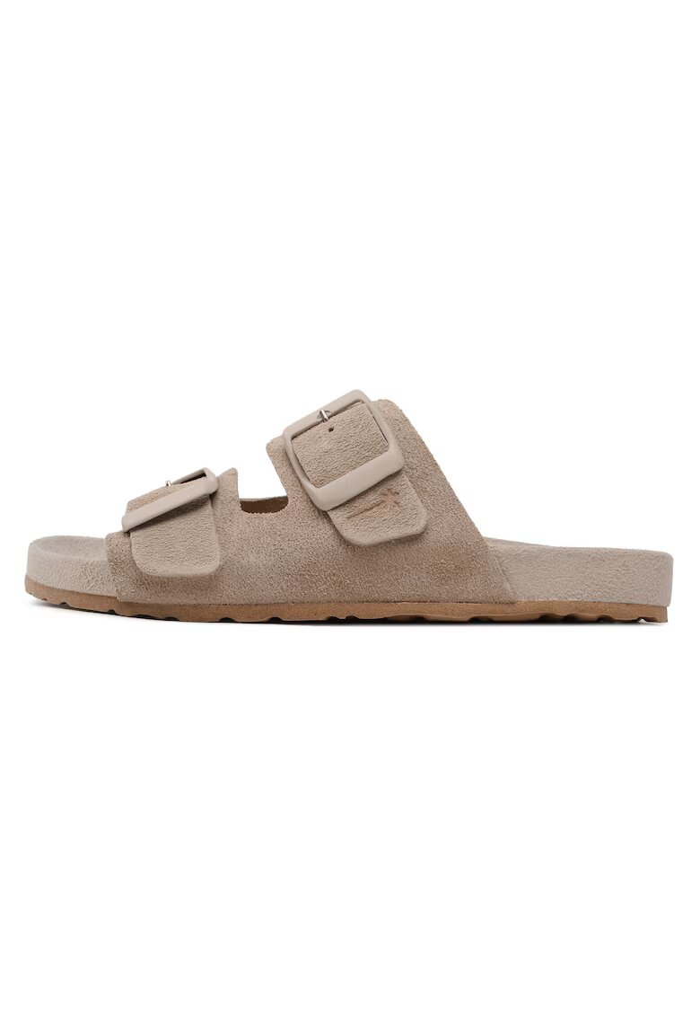 Manebi Slapi dama - TRAVELER NORDIC SANDALS W 1.9 - Piele naturala - Maro