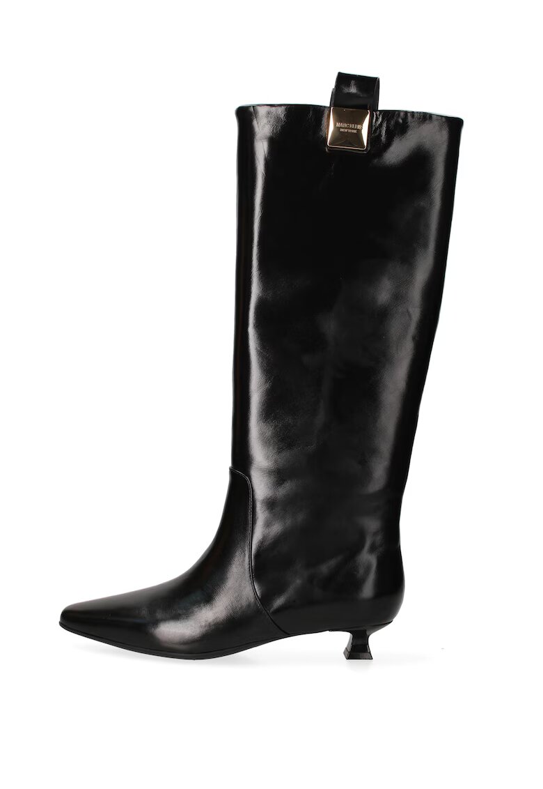 Marc Ellis Cizme mid-calf din piele cu toc kitten