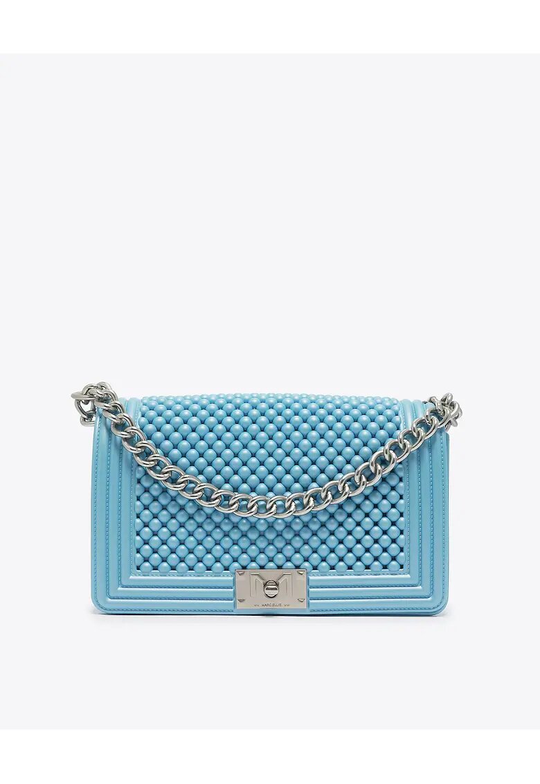Marc Ellis Geanta crossbody Erisia Elite - Albastru azur/Argintiu