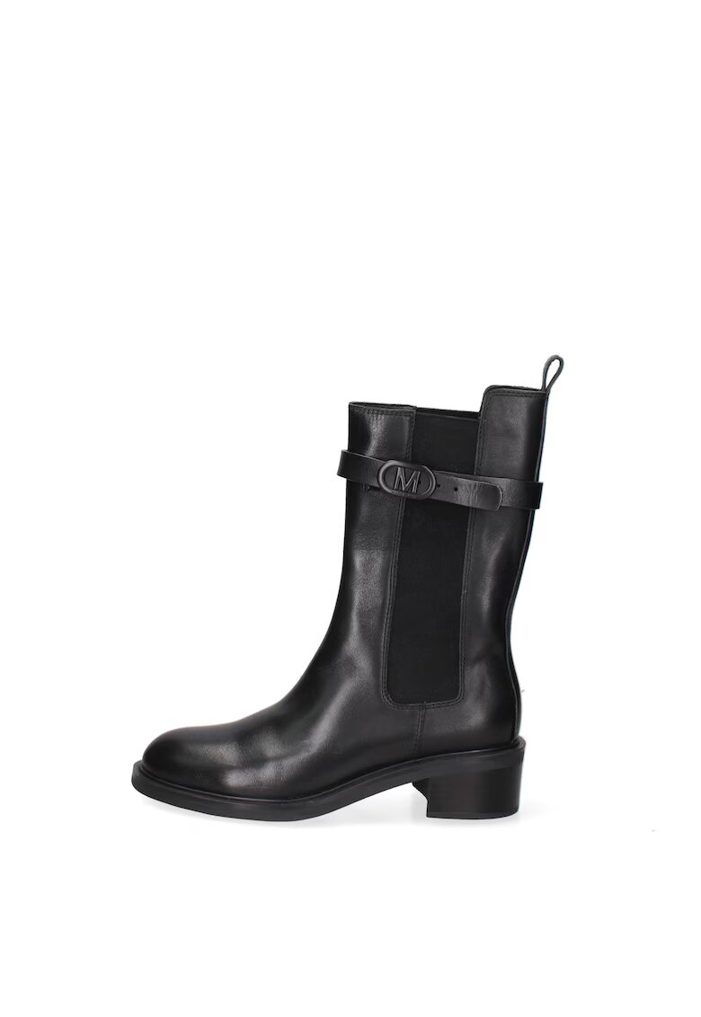 Marc Ellis Ghete Chelsea de piele Valoria Lux - Negru