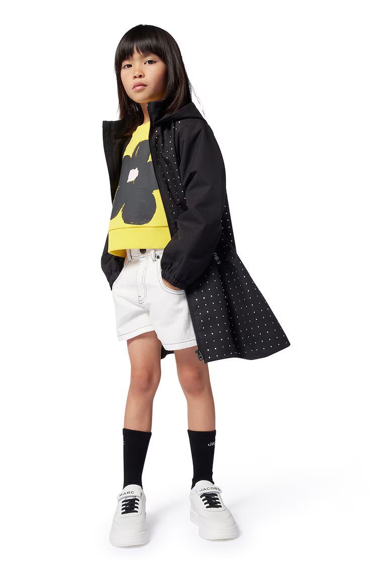 Marc Jacobs Bluza de treninh cu imprimeu floral - Negru/Galben pai