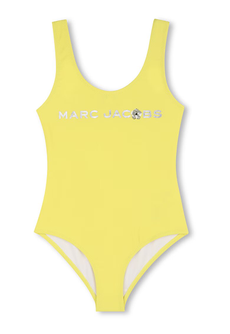 Marc Jacobs Costum de baie intreg cu decupaj pe partea din spate - Galben