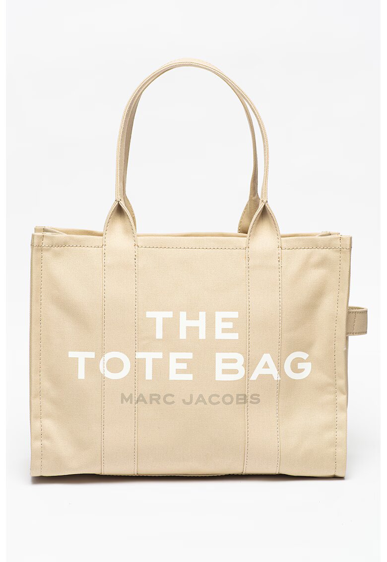 Marc Jacobs Geanta tote mare The Canvas - Bej/Alb optic