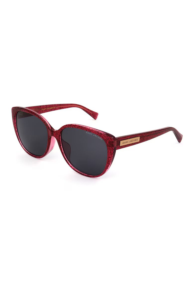 Marc Jacobs Ochelari de soare butterfly cu lentile uni - Visiniu