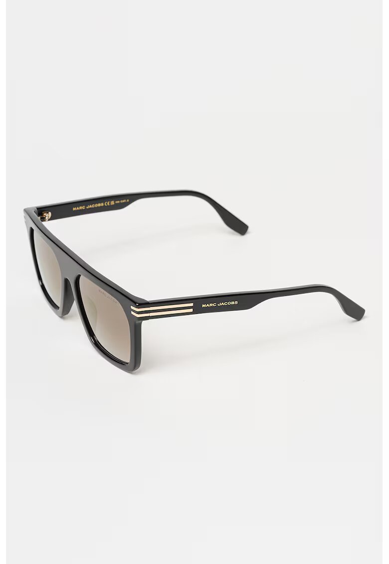 Marc Jacobs Ochelari de soare cu lentile in degrade - - Auriu/Negru