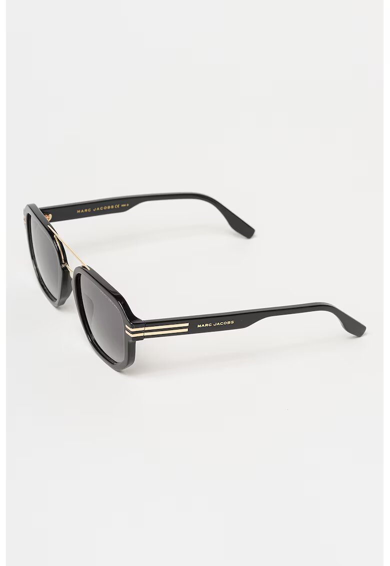 Marc Jacobs Ochelari de soare cu lentile in degrade - Auriu/Negru