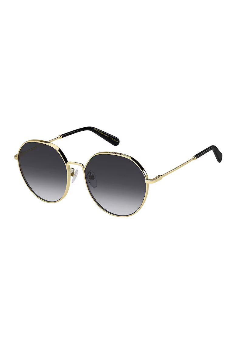 Marc Jacobs Ochelari de soare rotunzi cu rama metalica - Auriu/Negru