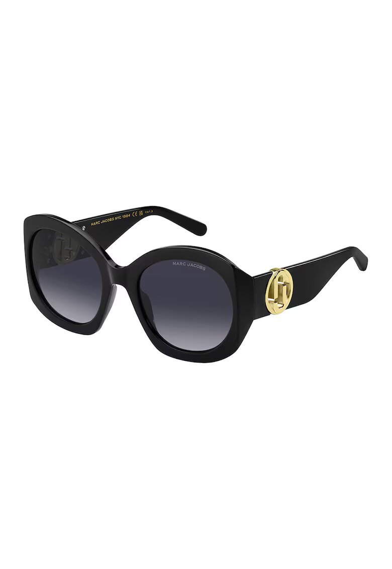 Marc Jacobs Ochelari de soare rotunzi cu semnatura dubla J