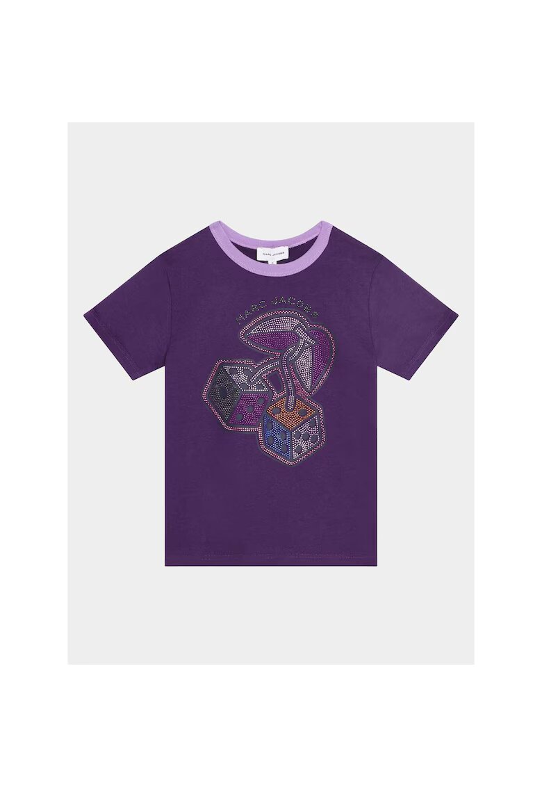 Marc Jacobs Tricou pentru copii violet -