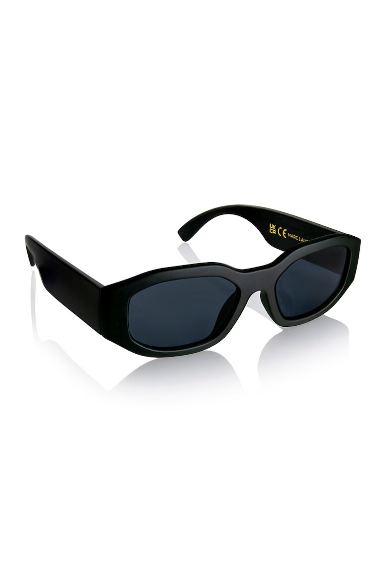 Marc Lauder Ochelari de soare ovali unisex cu lentile polarizate