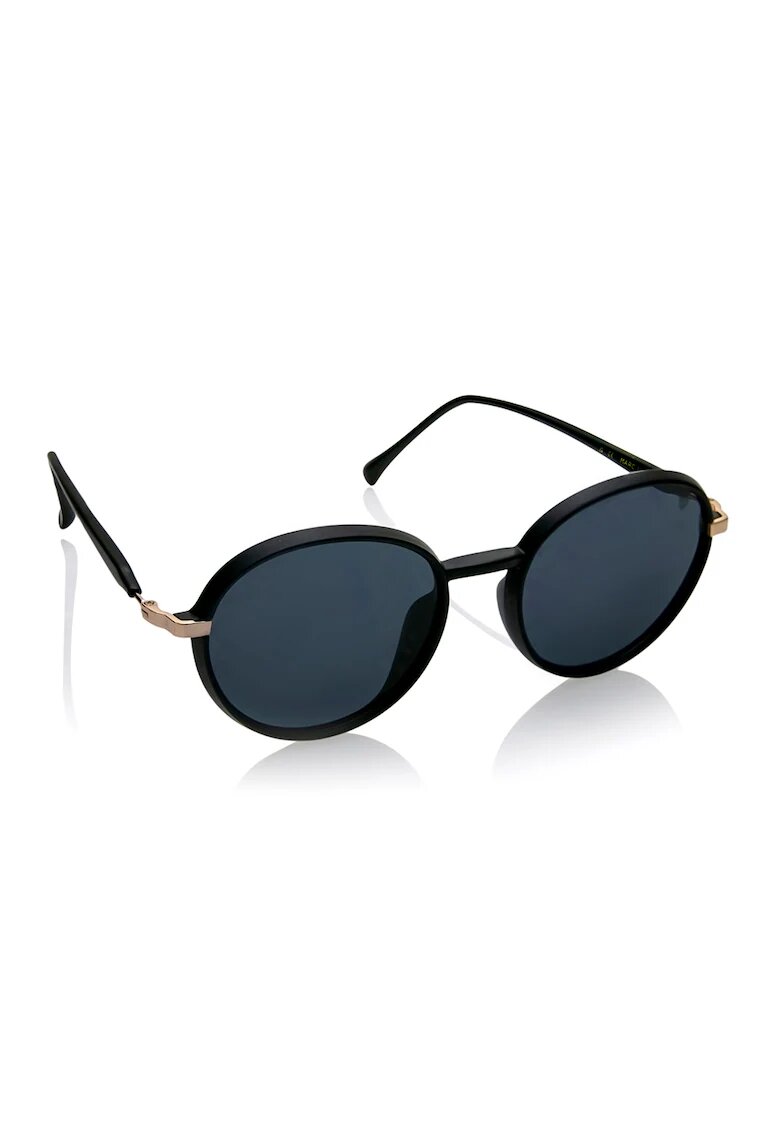Marc Lauder Ochelari de soare rotunzi unisex cu lentile polarizate