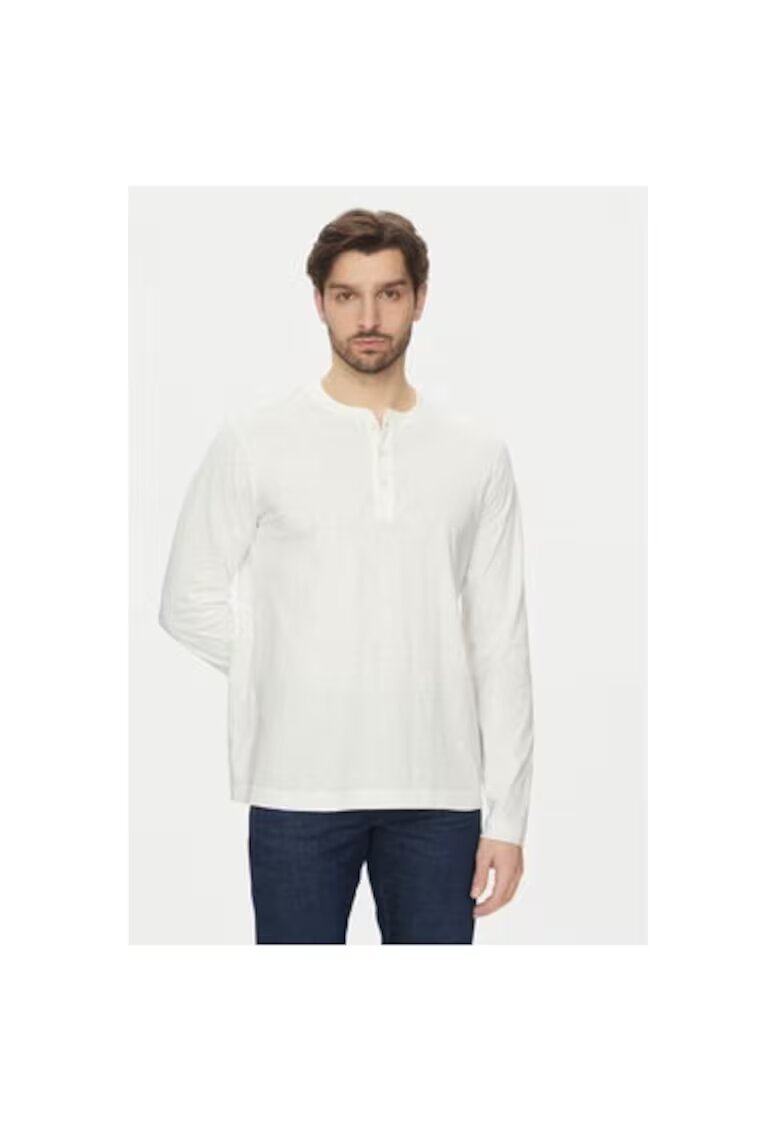 marc o polo Bluza barbati - 304865565 - Bumbac organic - Bej - Bej