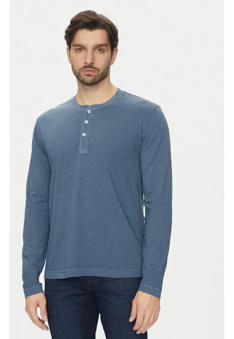marc o polo Bluza barbati - 304865589 - Bumbac organic - Albastru - Albastru